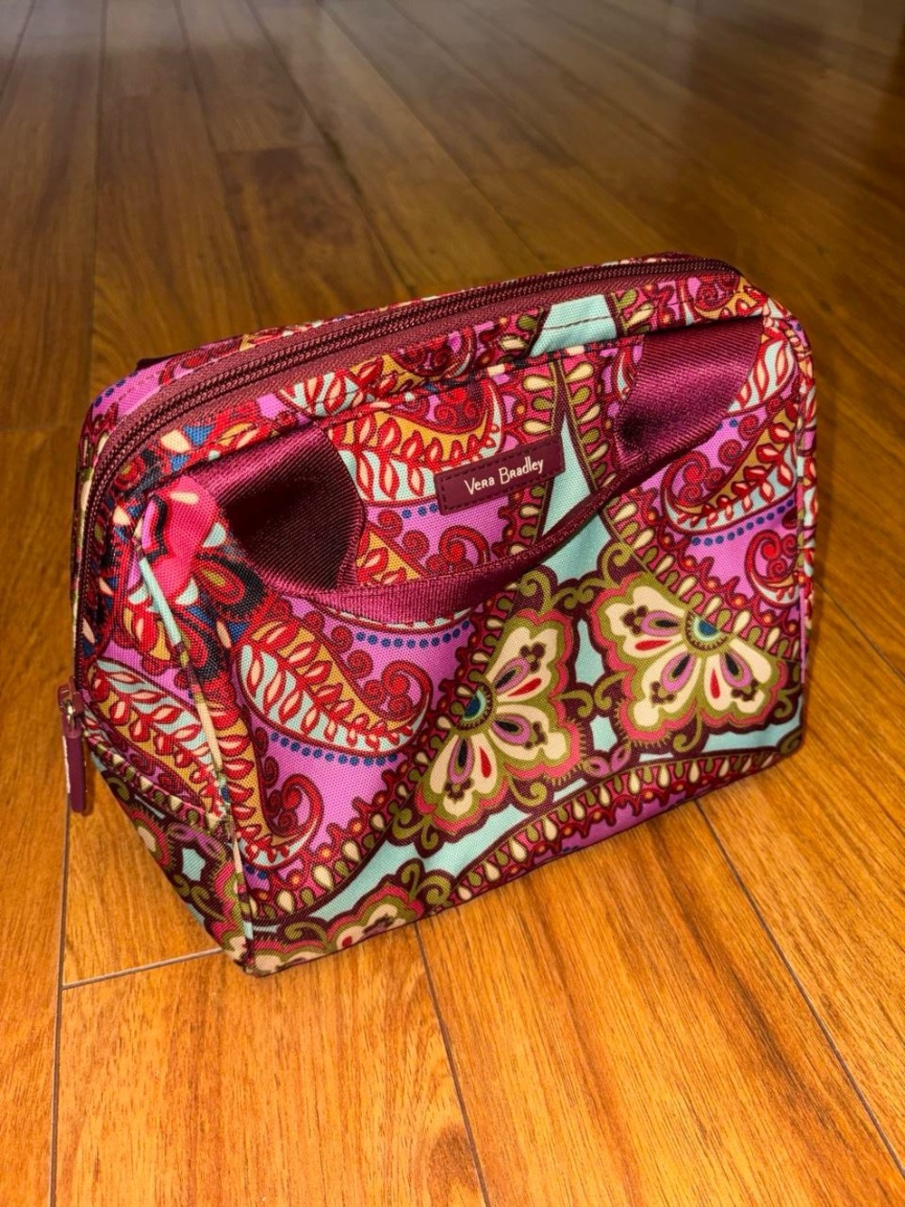 Vera Bradley pink paisley lunch bag